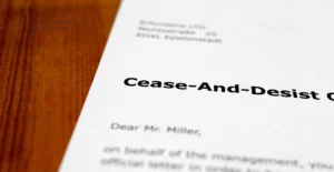 How Does a Cease and Desist Letter Work