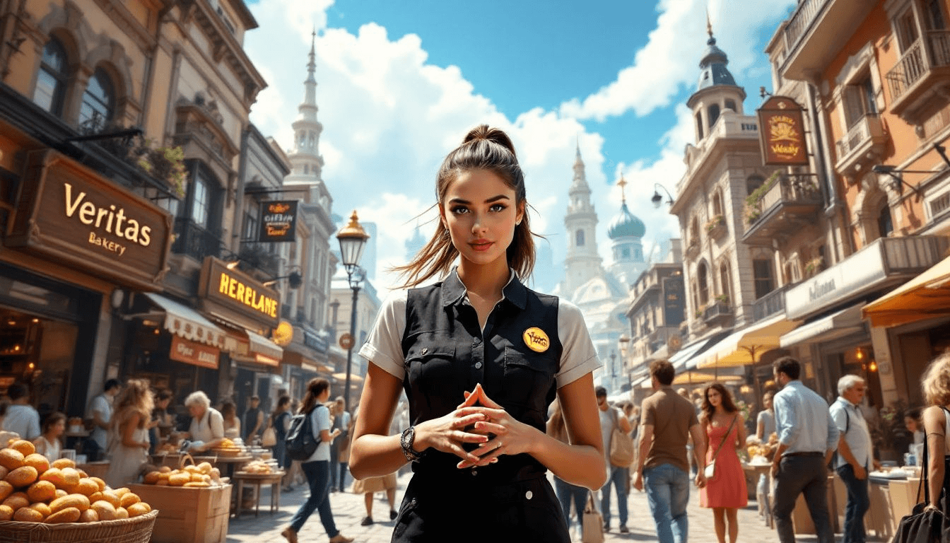 A fair marketplace represented through diverse businesses and consumers.